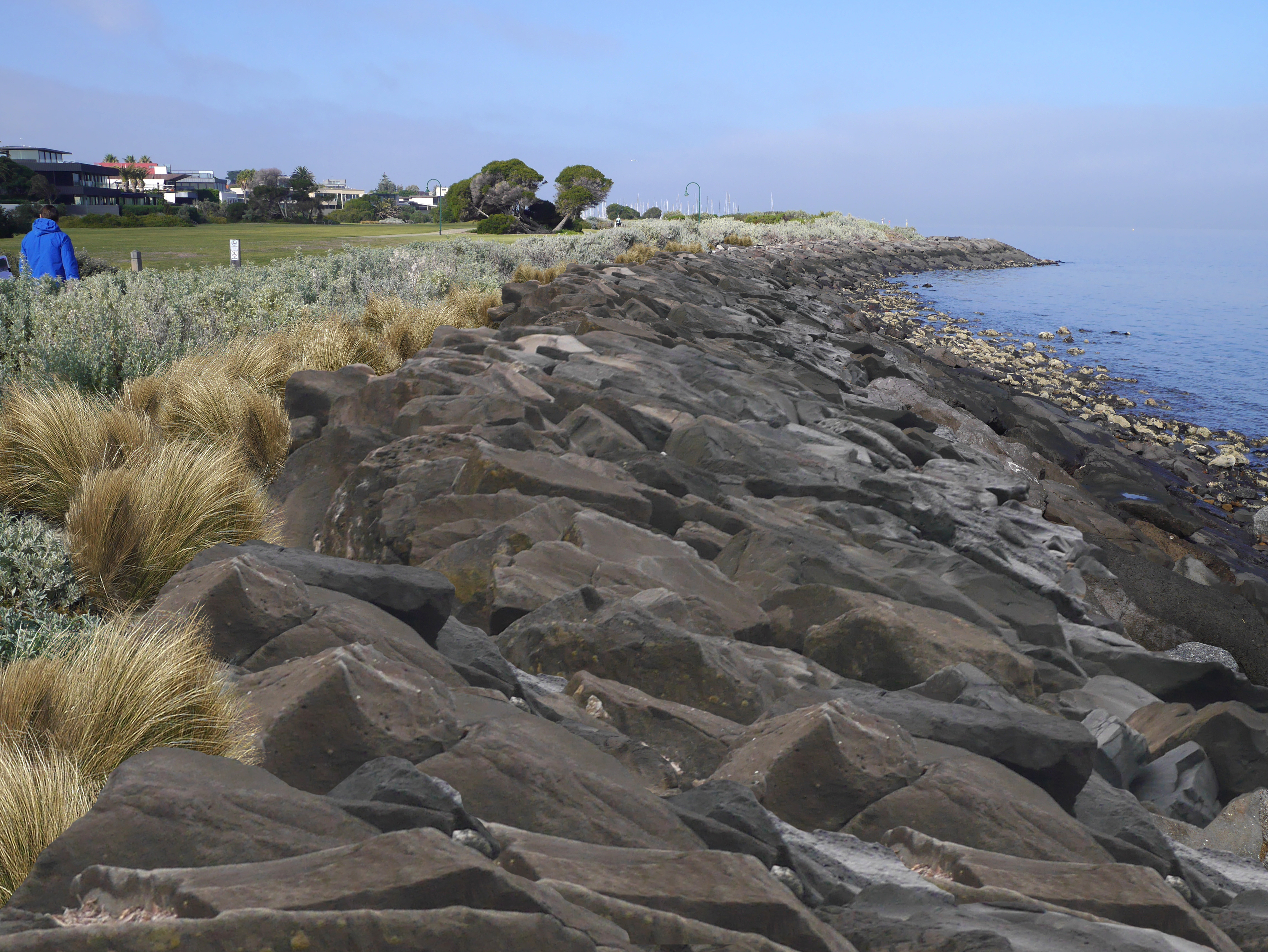 North Road Foreshore Seawall - After: North Road Foreshore Seawall - After